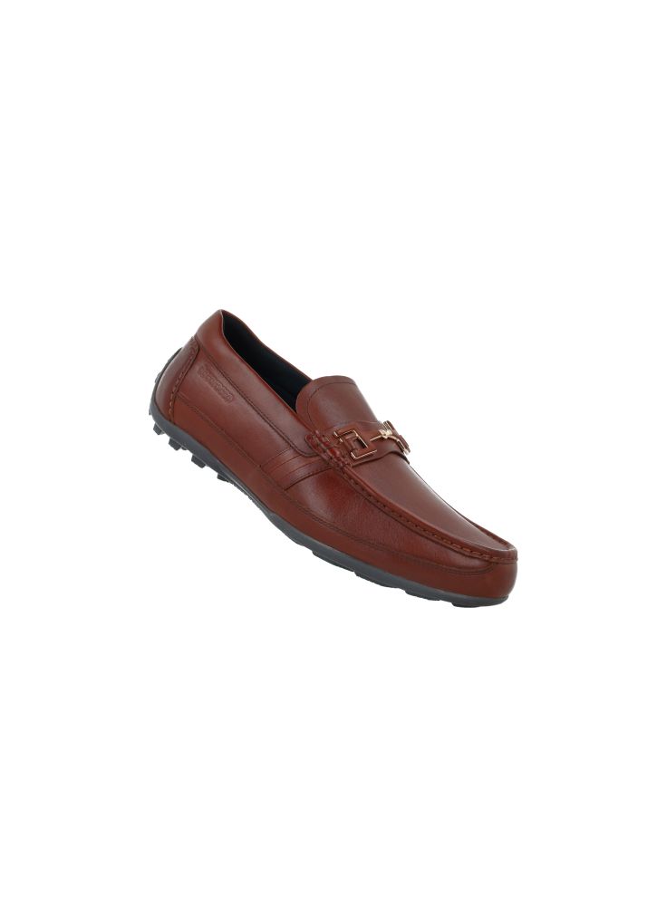 Bocorocco U. Falco Cal 105 Tan - Sepatu Loafers Pria Formal Daily Casual - Halal & Nyaman