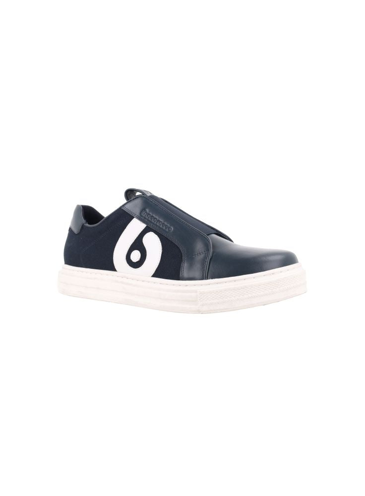 Bocorocco x TIMNAS Indonesia Ux. Trend G-02B NAVY OPACO - Sepatu Sneakers Unisex Pria Wanita Kulit - Halal & Nyaman