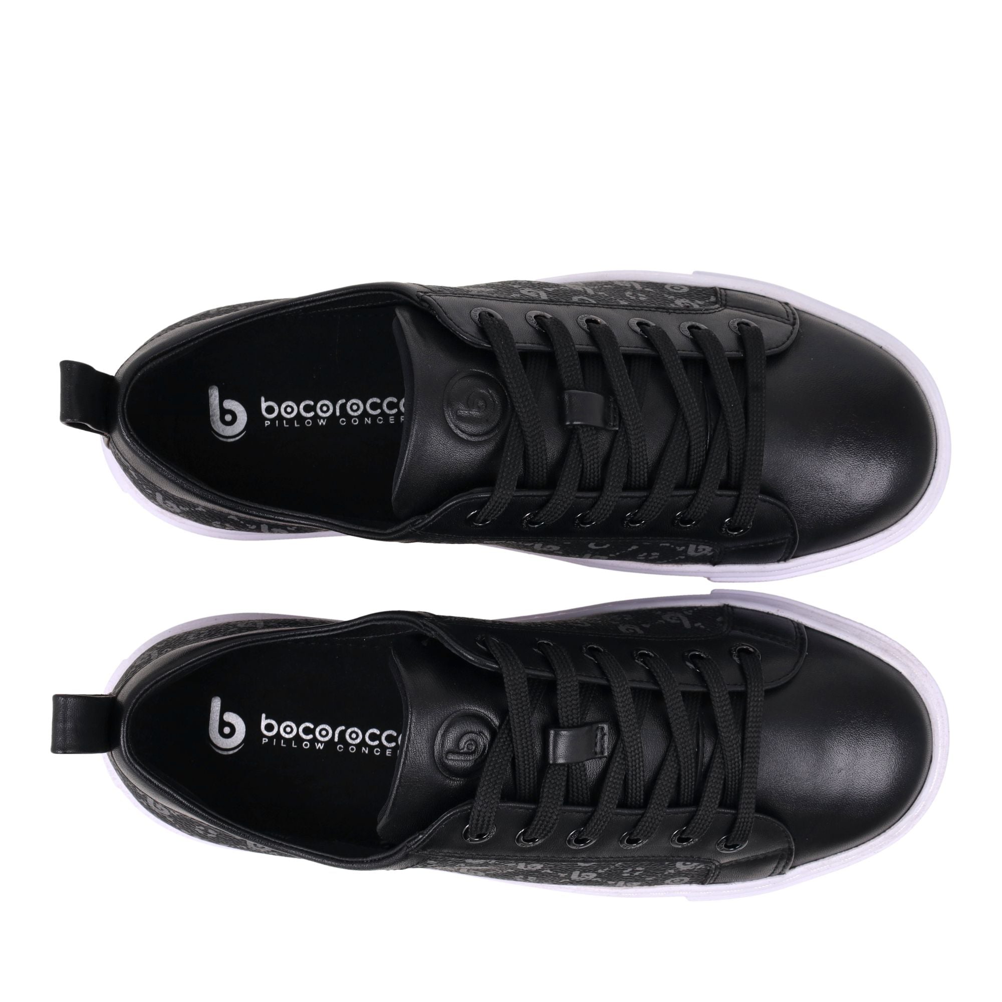 Ux.  Trend 29 Nero Mono- Sneakers Pria Warna Hitam