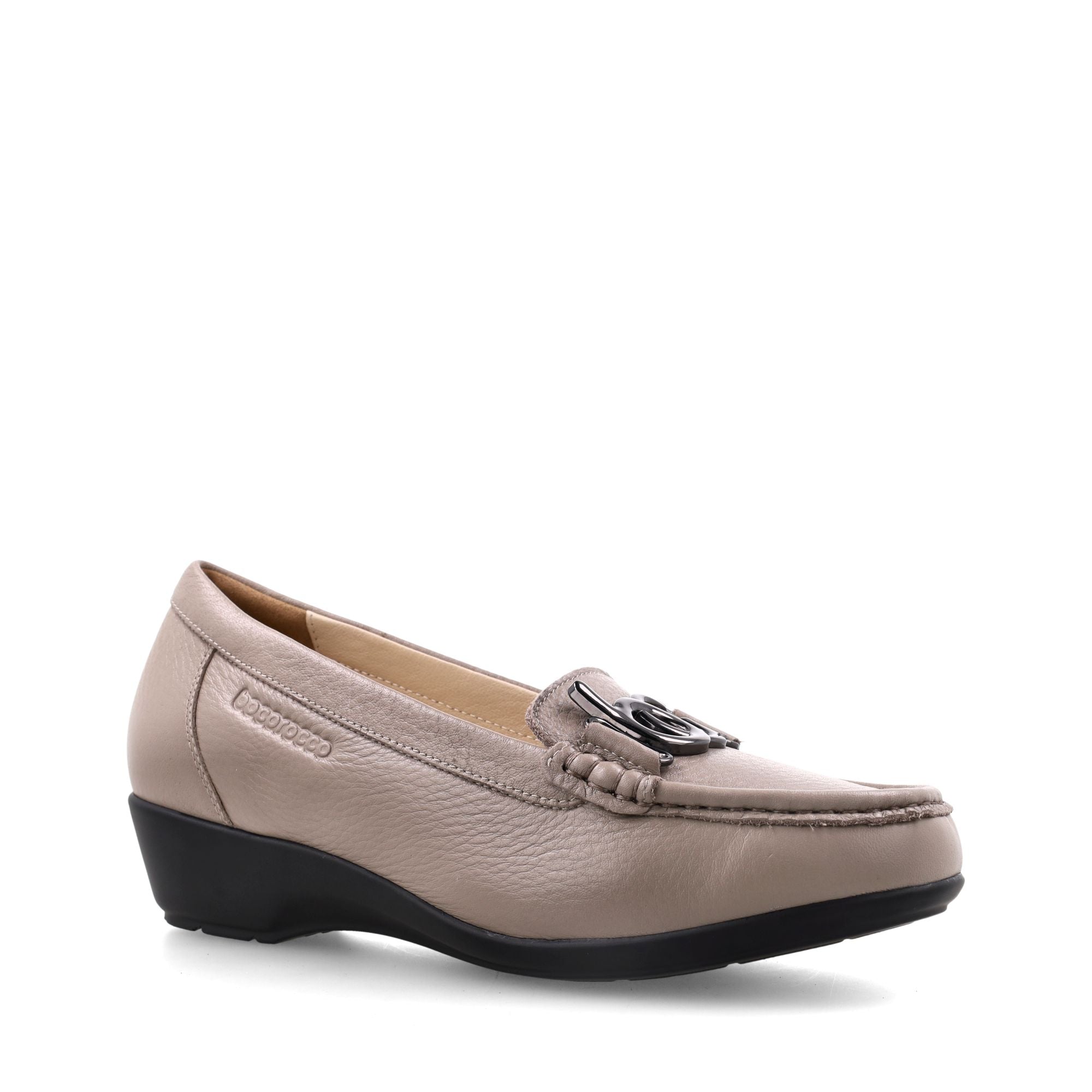 D. Arabela 38 taupe - Wedges Wanita