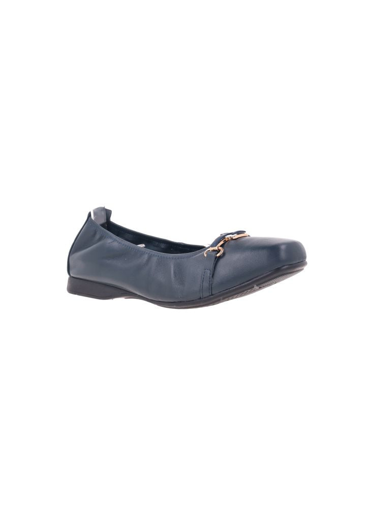 TUSCANY 20 NAVY - SEPATU FLATSHOES WANITA FORMAL CASUAL - NYAMAN & HALAL   "